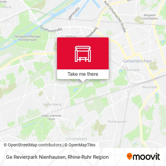 Карта Ge Revierpark Nienhausen