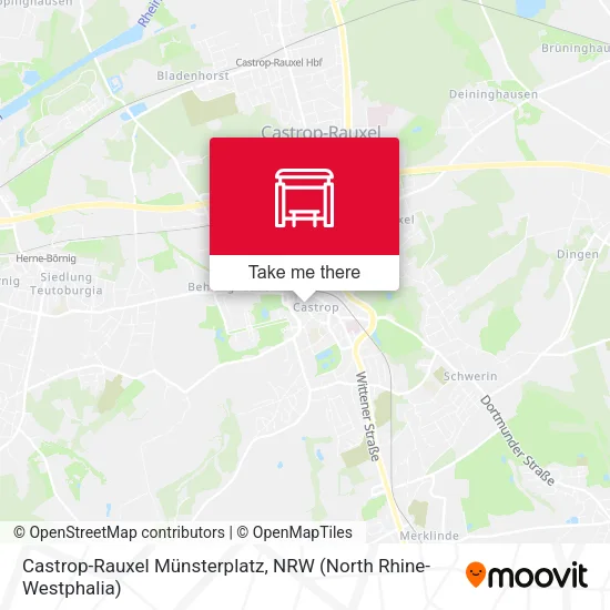 Карта Castrop-Rauxel Münsterplatz