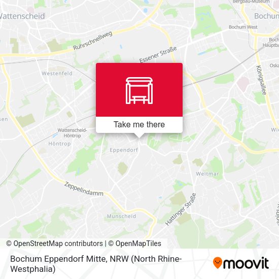 Карта Bochum Eppendorf Mitte