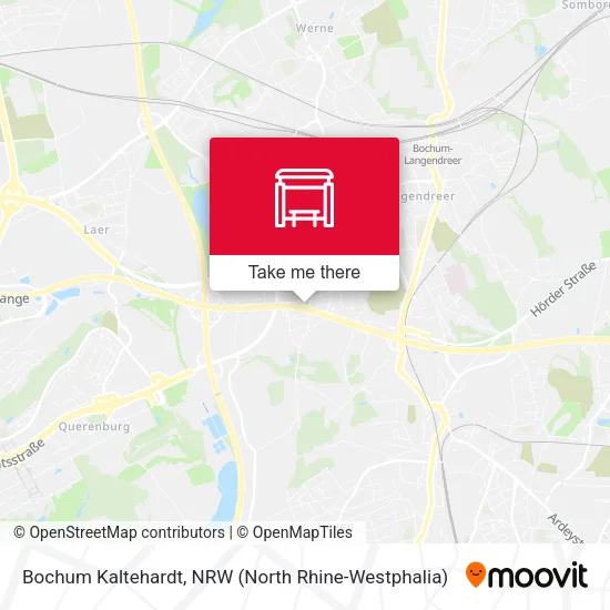 Карта Bochum Kaltehardt