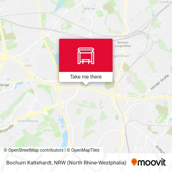 Карта Bochum Kaltehardt