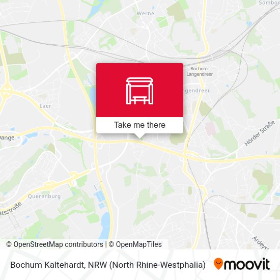 Карта Bochum Kaltehardt