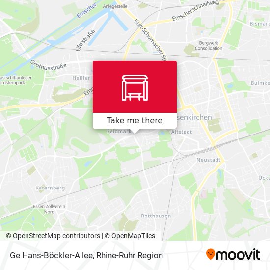 Ge Hans-Böckler-Allee map