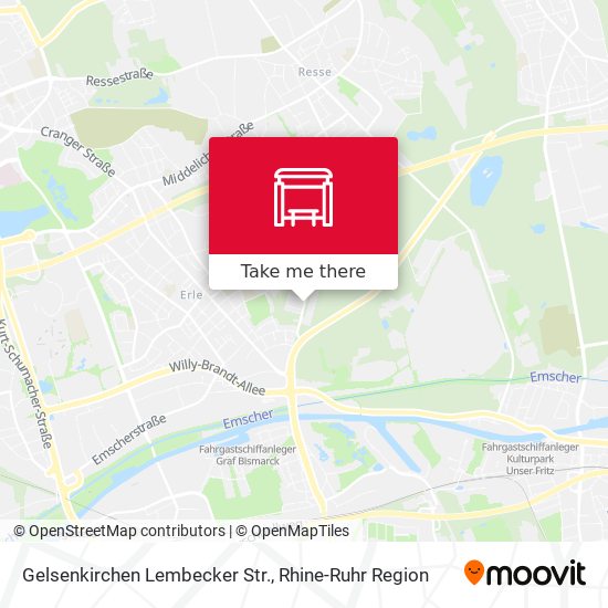 Gelsenkirchen Lembecker Str. map