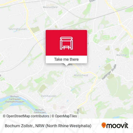 Карта Bochum Zollstr.