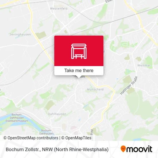 Карта Bochum Zollstr.