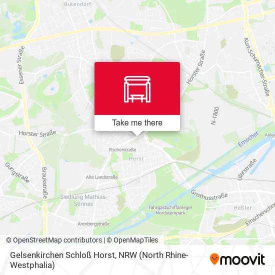 Карта Gelsenkirchen Schloß Horst