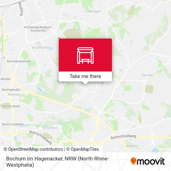 Карта Bochum Im Hagenacker