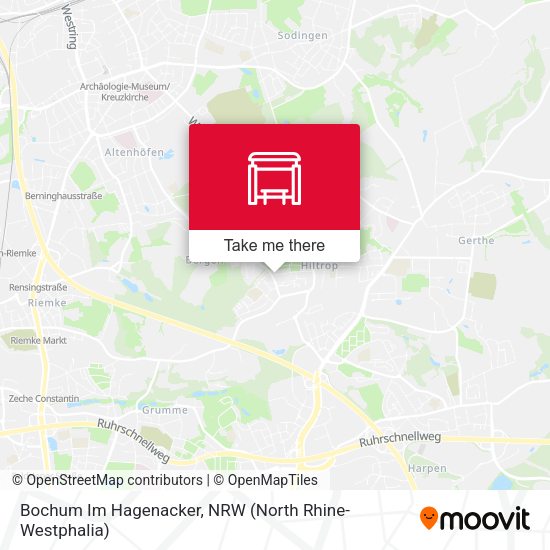 Карта Bochum Im Hagenacker
