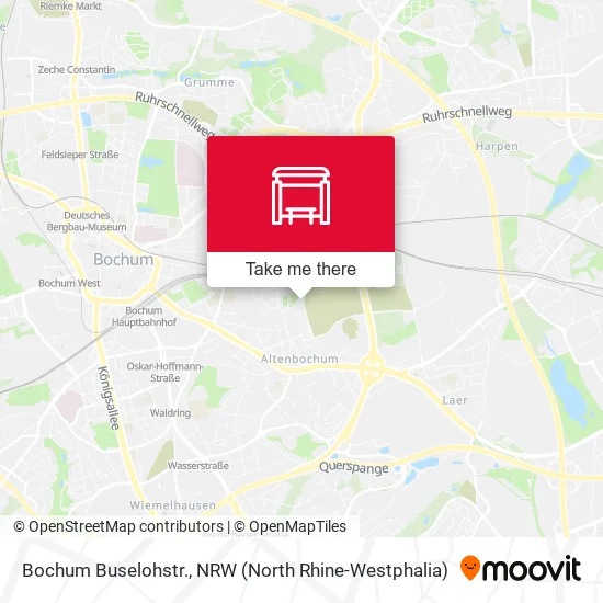 Карта Bochum Buselohstr.