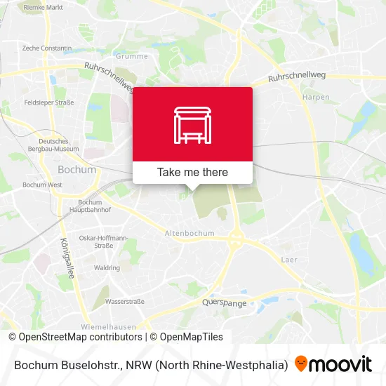 Карта Bochum Buselohstr.