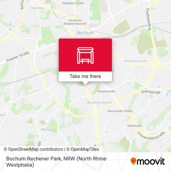 Карта Bochum Rechener Park