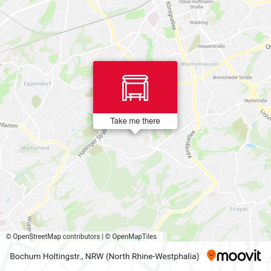 Карта Bochum Holtingstr.