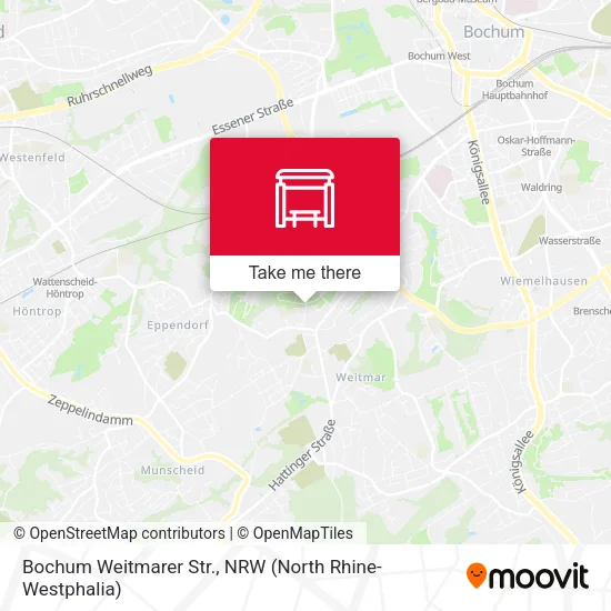 Карта Bochum Weitmarer Str.