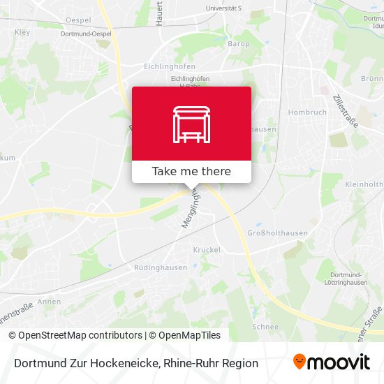 Dortmund Zur Hockeneicke map