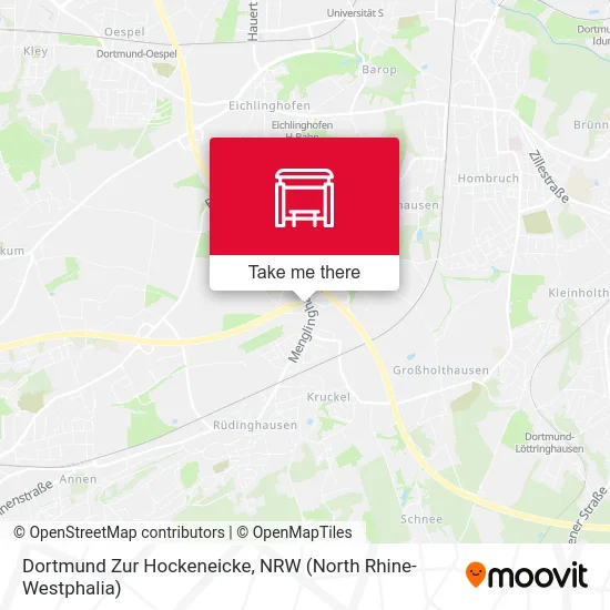 Dortmund Zur Hockeneicke map