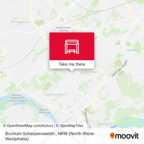 Карта Bochum Scharpenseelstr.