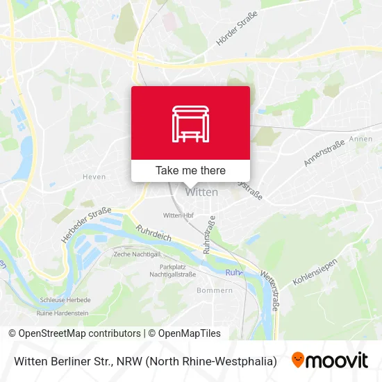Карта Witten Berliner Str.