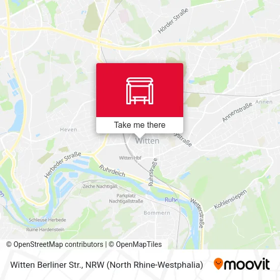 Карта Witten Berliner Str.