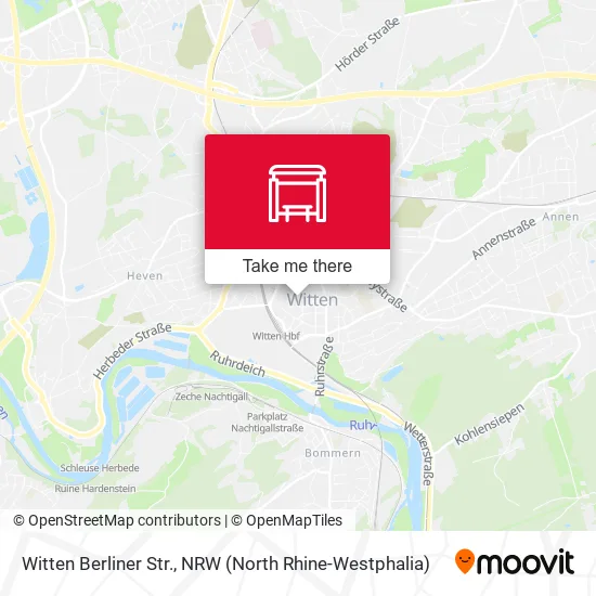 Карта Witten Berliner Str.