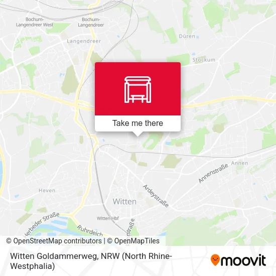 Карта Witten Goldammerweg