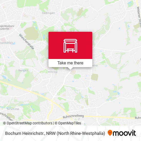 Карта Bochum Heinrichstr.