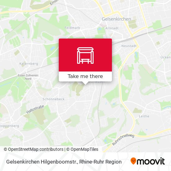 Gelsenkirchen Hilgenboomstr. map