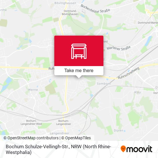 Bochum Schulze-Vellingh-Str. map