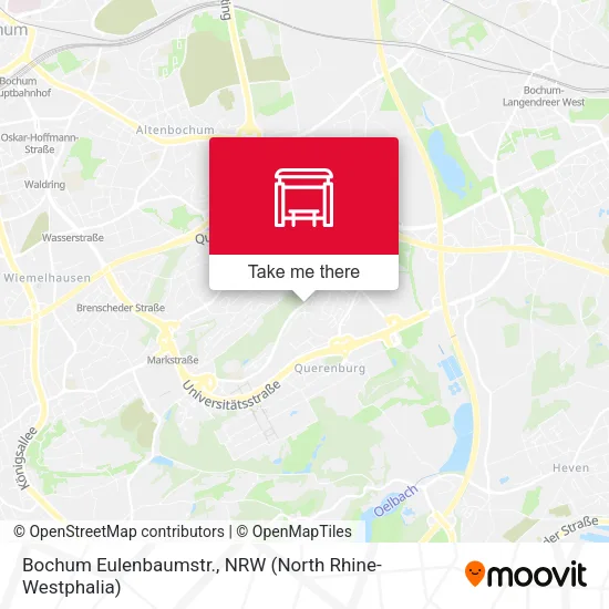 Карта Bochum Eulenbaumstr.