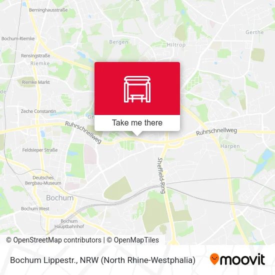 Карта Bochum Lippestr.