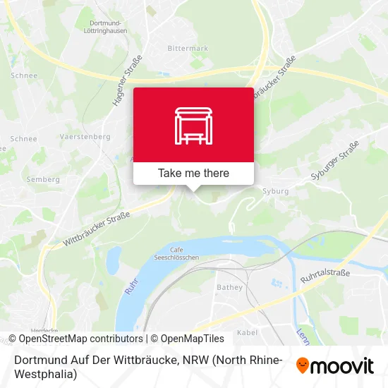 Карта Dortmund Auf Der Wittbräucke