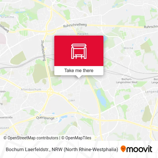 Карта Bochum Laerfeldstr.