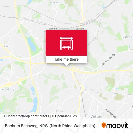 Bochum Eschweg map