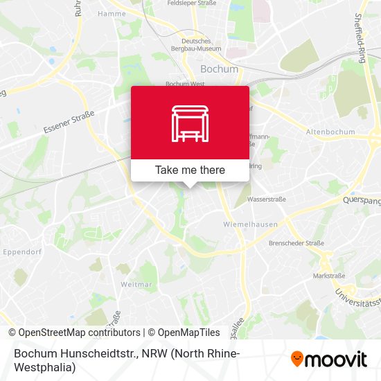 Карта Bochum Hunscheidtstr.