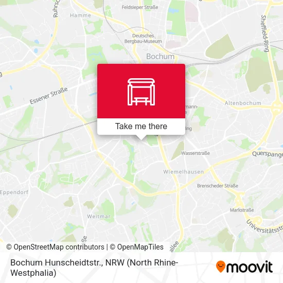 Карта Bochum Hunscheidtstr.