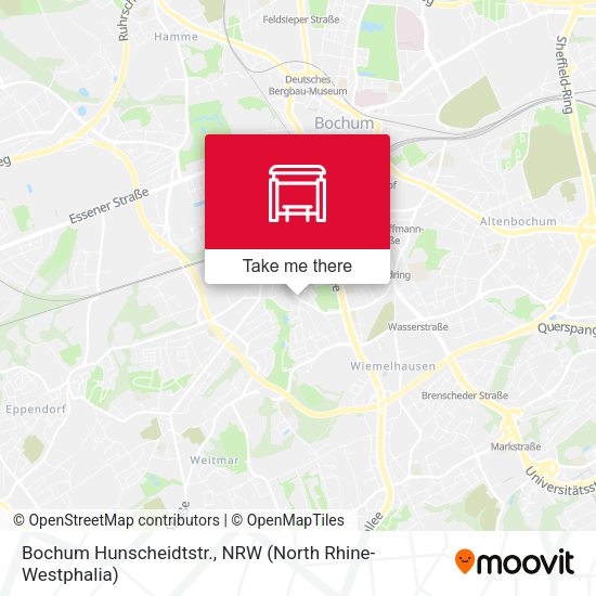 Карта Bochum Hunscheidtstr.