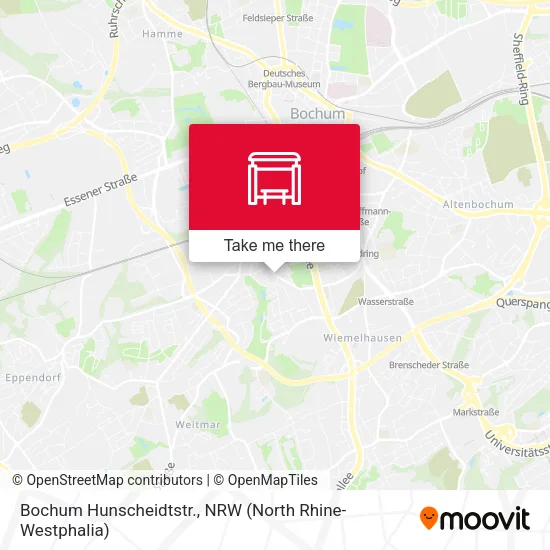 Карта Bochum Hunscheidtstr.