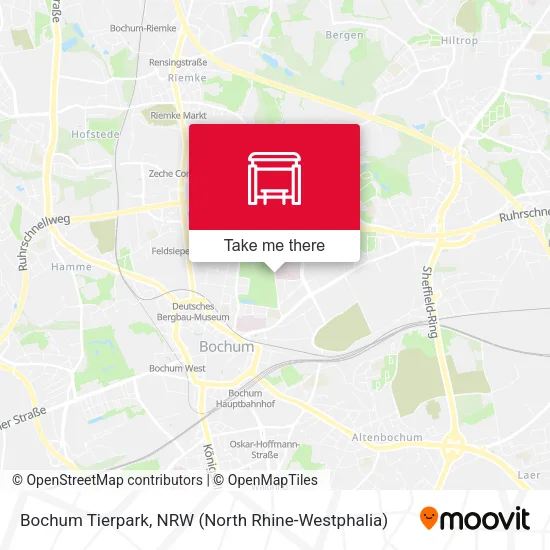 Карта Bochum Tierpark