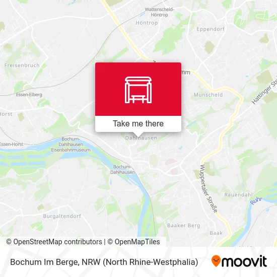Bochum Im Berge map
