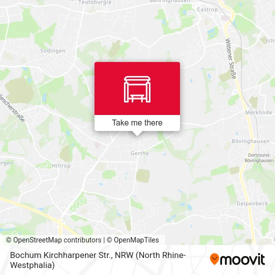 Карта Bochum Kirchharpener Str.