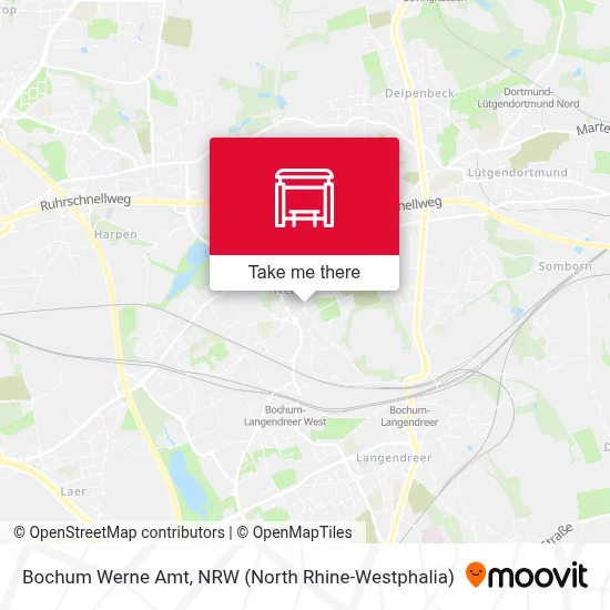 Bochum Werne Amt map