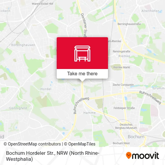 Карта Bochum Hordeler Str.