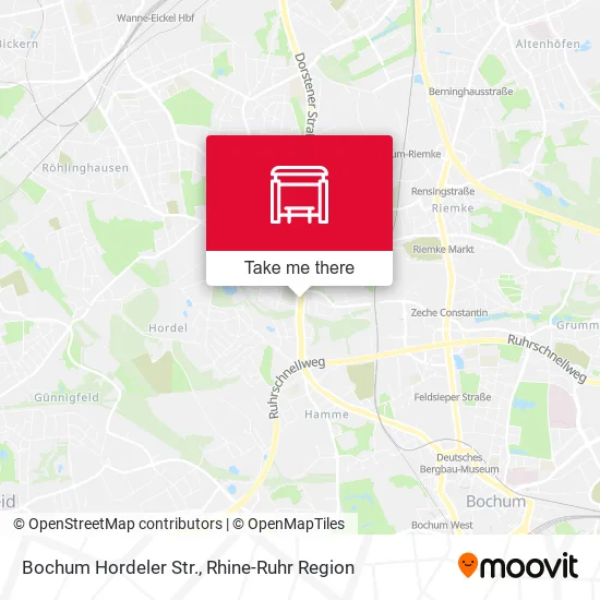 Карта Bochum Hordeler Str.