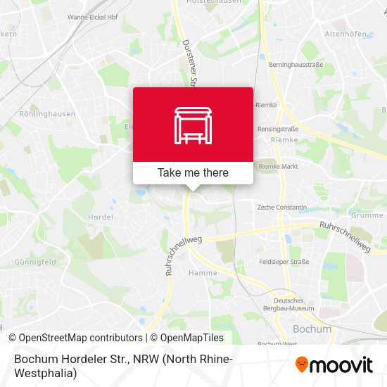 Карта Bochum Hordeler Str.