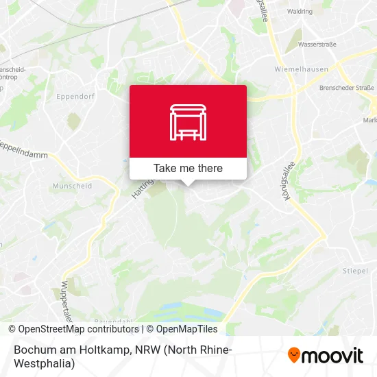 Карта Bochum am Holtkamp