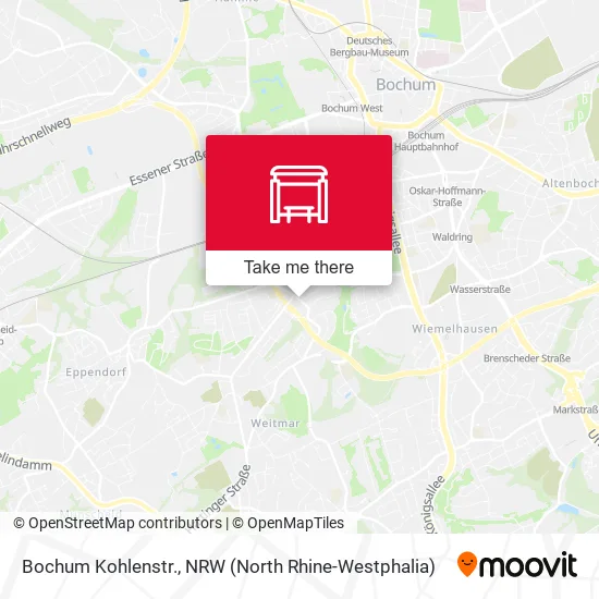 Карта Bochum Kohlenstr.