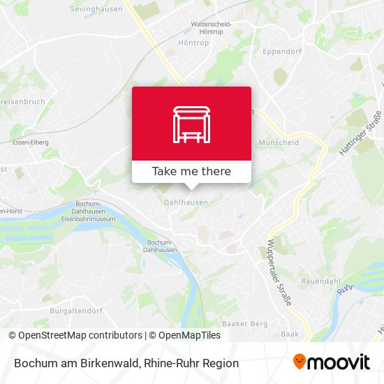 Bochum am Birkenwald map