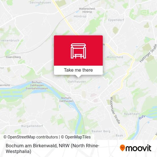 Карта Bochum am Birkenwald