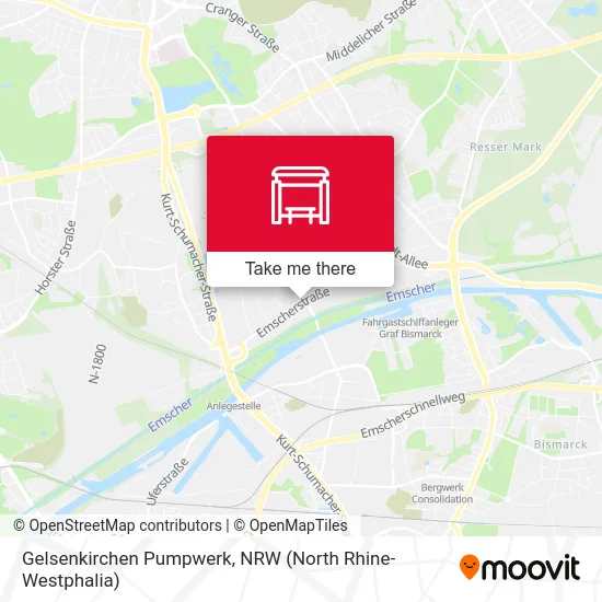 Gelsenkirchen Pumpwerk map