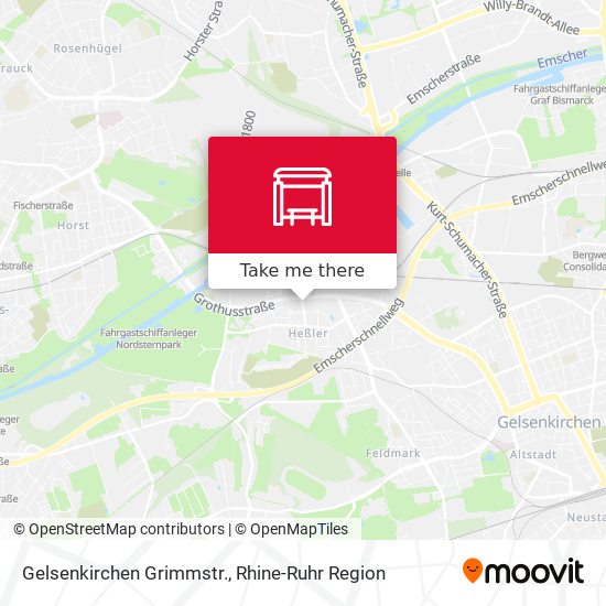Gelsenkirchen Grimmstr. map